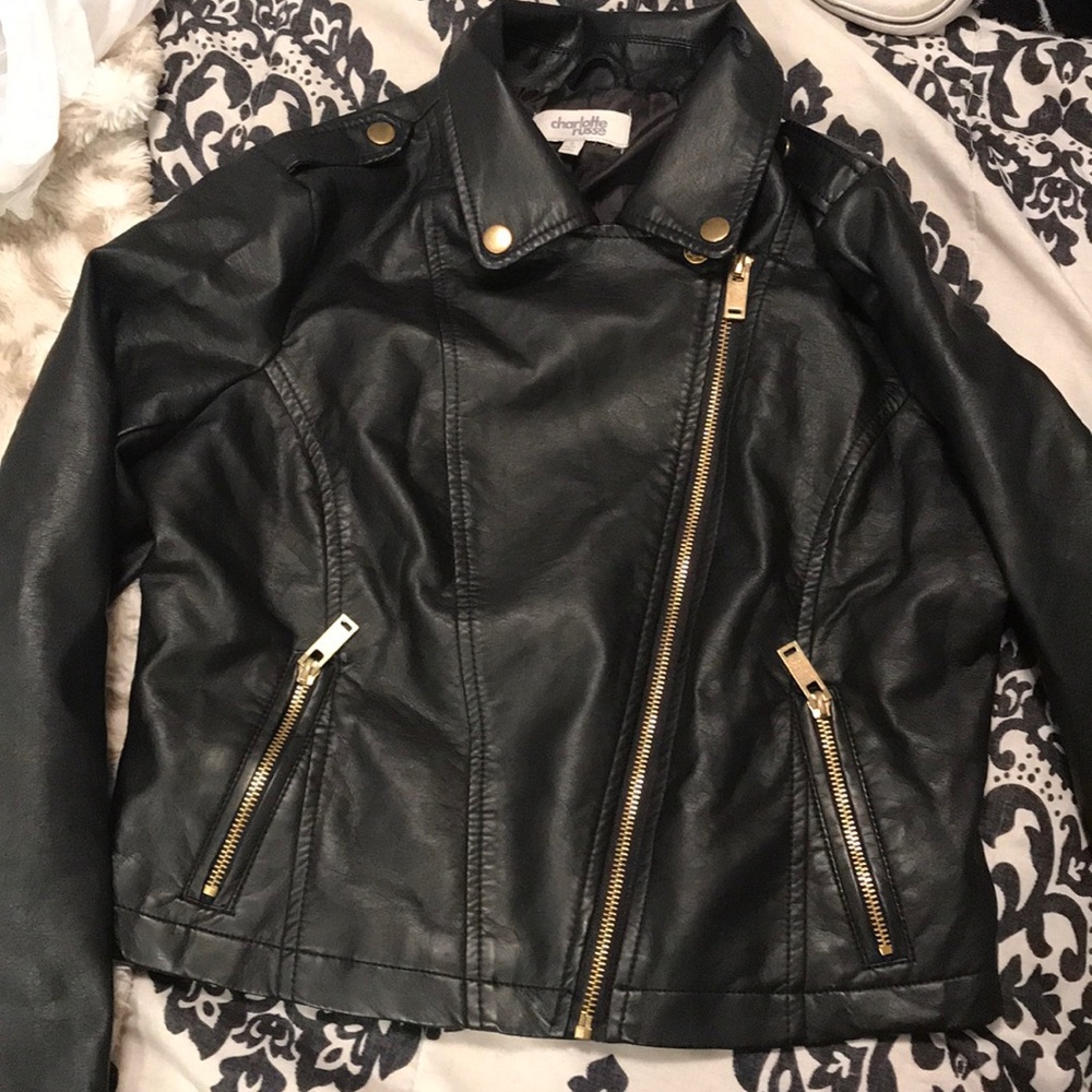 Leather jacket